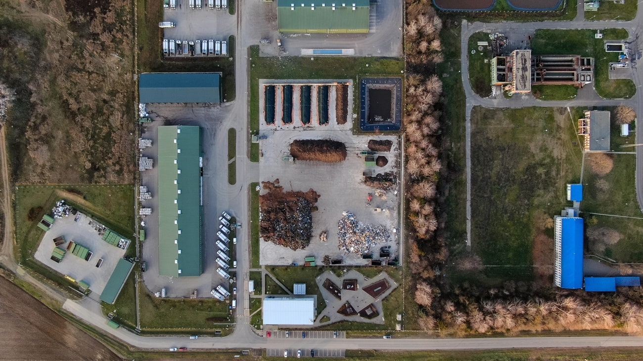 Green waste composting in Hungary