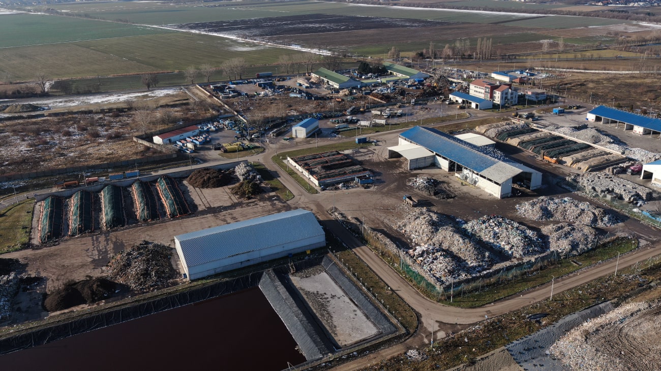 Municipal solid waste treatment (MBT) in Hungary